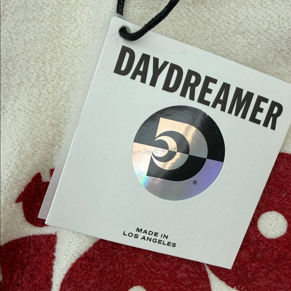 Daydreamer Cream and Red Graphic Sweatshirt Anthropologie Size Small NWT - Picture 7 of 9